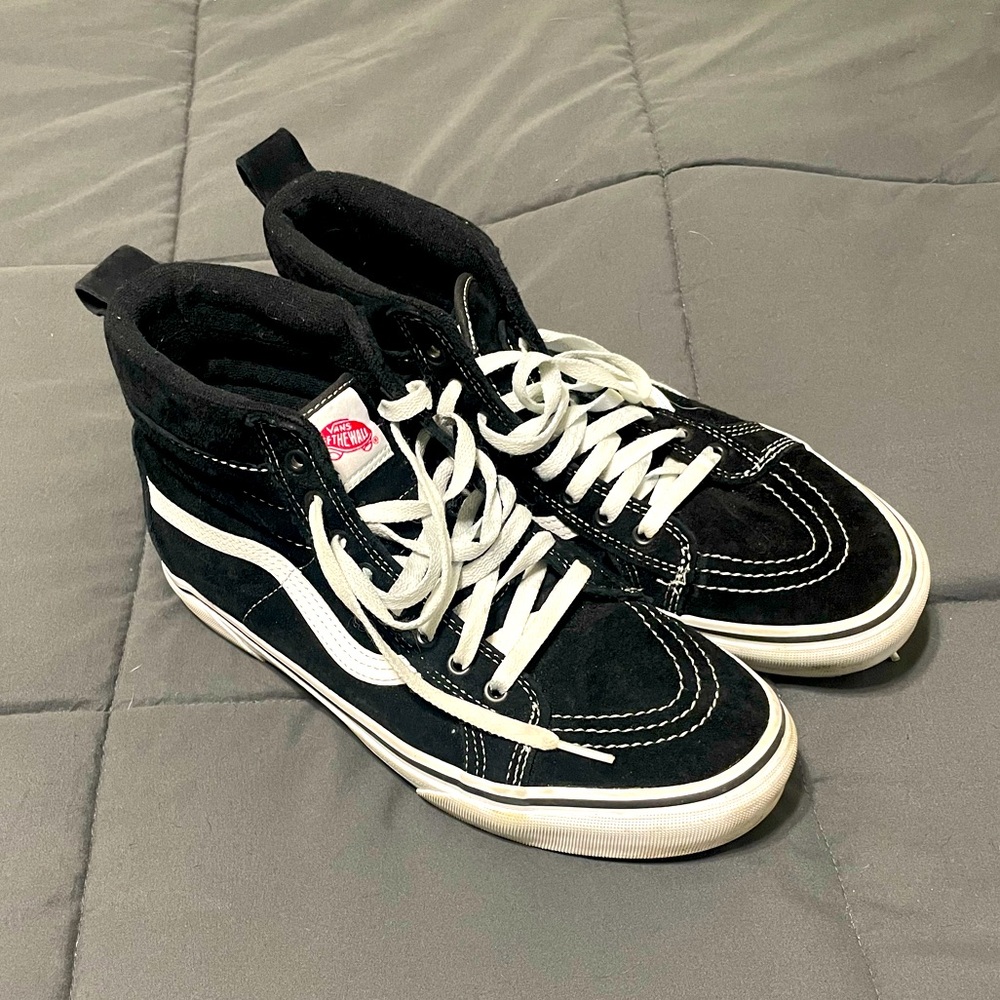 Vans Sk8-Hi MTE Scotchguard Protection Black Sz 10.5 Only Worn 3X